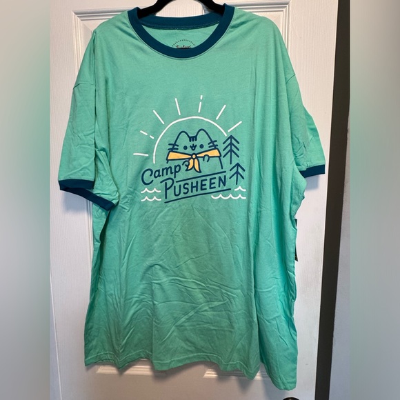 Pusheen Ringer Tee 3xl - Picture 1 of 1